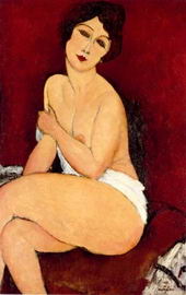 Amedeo Modigliani. La Belle Romaine