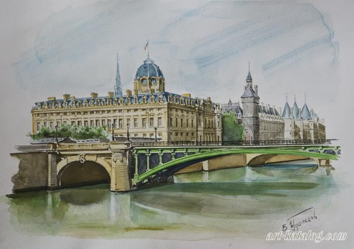 Pont Notre-Dame. Conciergerie