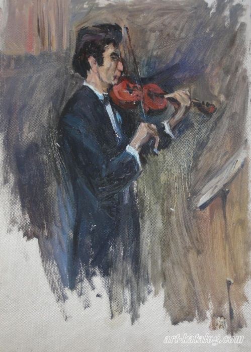 Violinist Juk Valentin Isaakovich