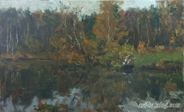 Autumn on a pond