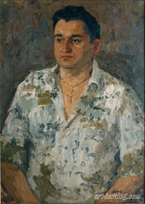 Portrait of artist A.Zolotov