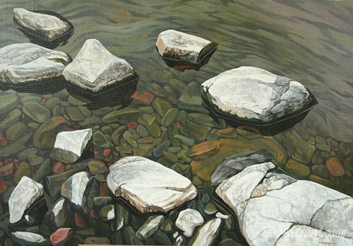 Камни Ладожского озера