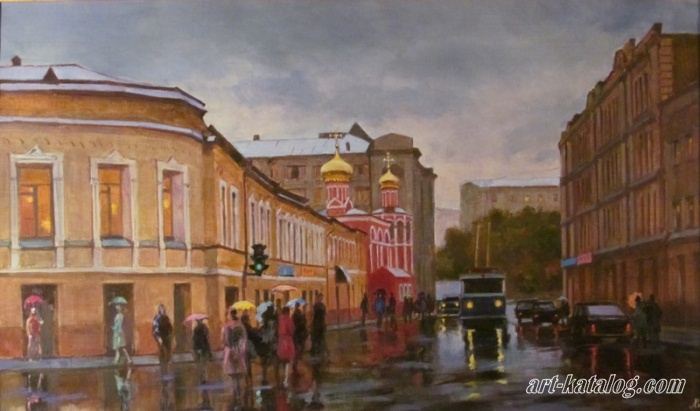 The rain in Kitay-Gorod