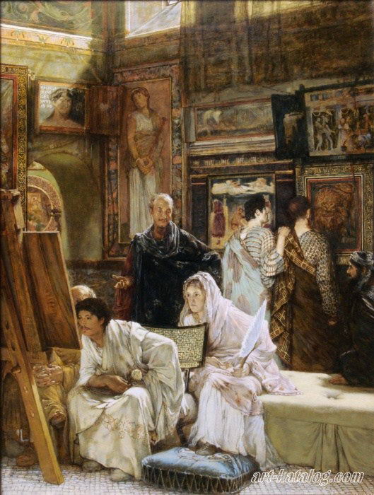 A Picture Gallery. Sir Lawrence Alma-Tadema