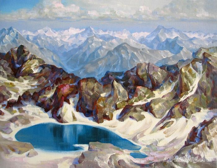 Алтай. Вид с горы Колбан