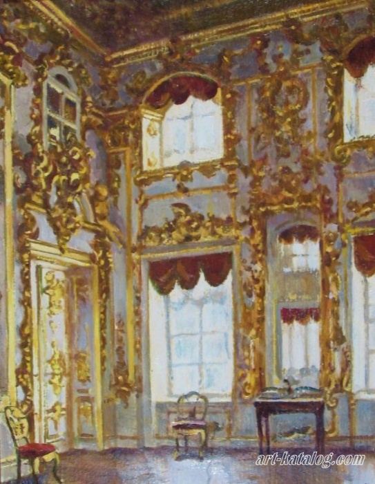 Peterhof. Gold interior