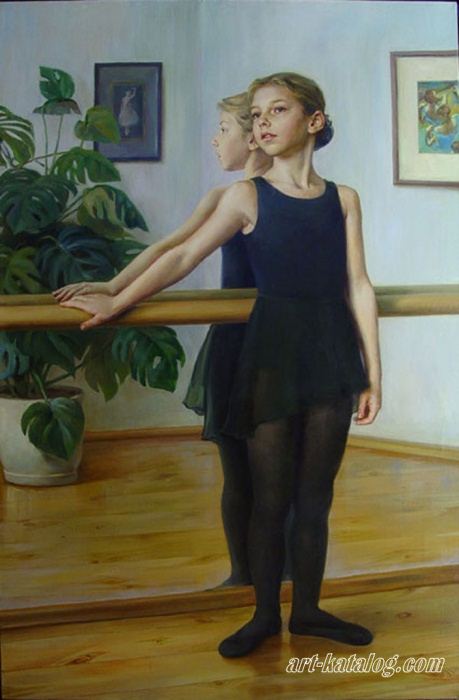 Портрет юной балерины