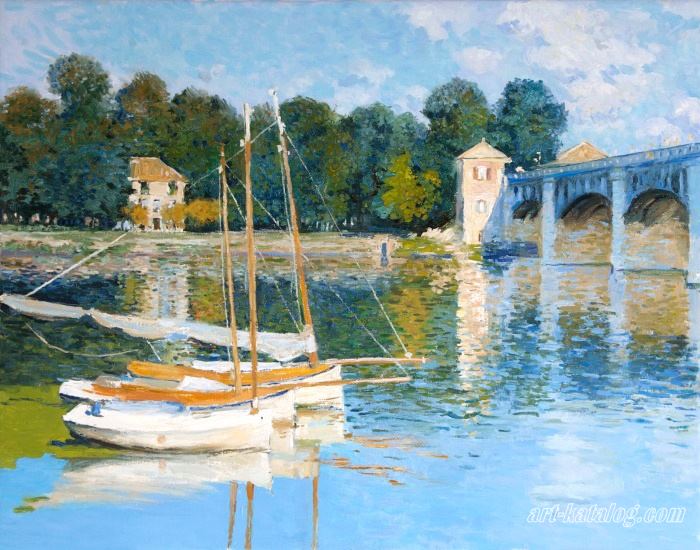 Bridge at Argenteuil. Claude Monet