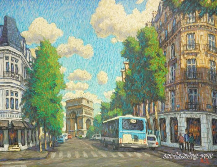 Avenue Victor Hugo. Paris