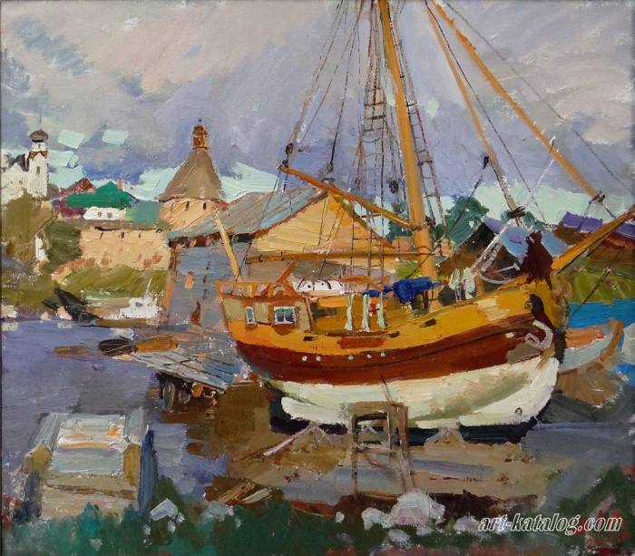 The Boat Of Peter. Solovki