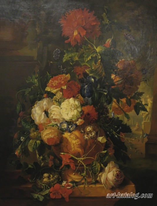 Натюрморт с цветами. Ян ван Хейсум