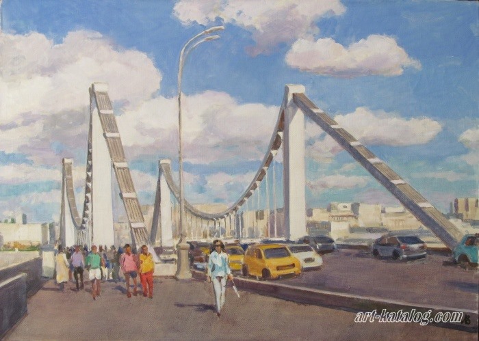 Крымский мост. Июль