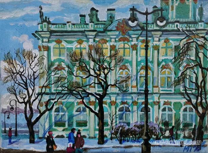Petersburg in winter