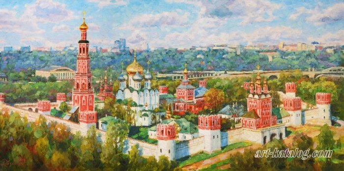 The greatness of Novodevichy convent
