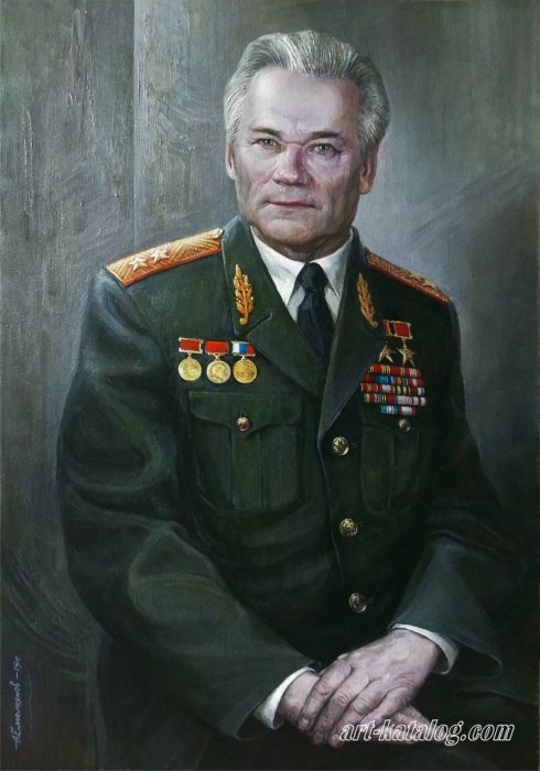 Портреты М.Т. Калашникова