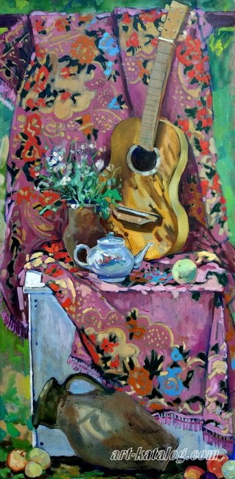 Still life with a guitar