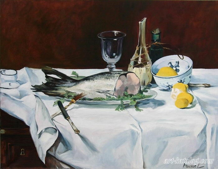 The Salmon, Edouard Manet