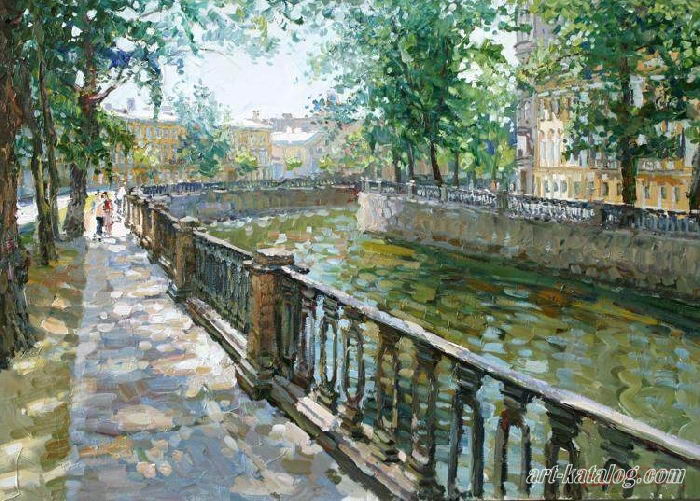Canal Griboedova. Summer