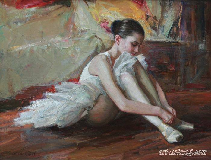 Young balerina Katya
