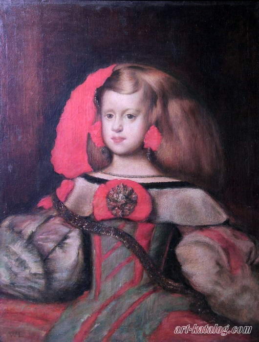 Инфанта Маргарита 1658-60 Диего Веласкес
