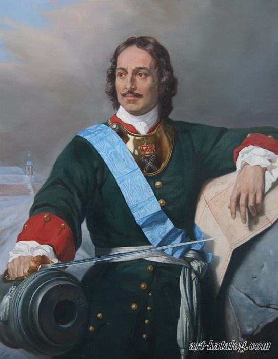 Peter the Great. Paul Delaroche