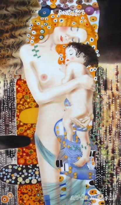 Gustav Klimt. Motherhood