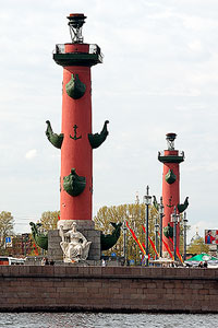 Санкт-Петербург. Ростральные колонны