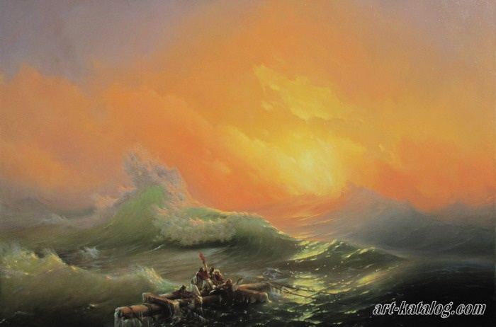 The Ninth Wave. Aivazovsky