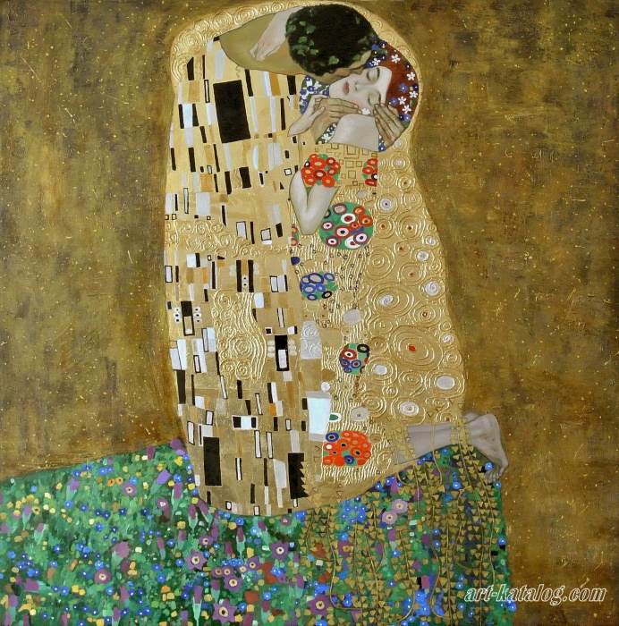 Gustav Klimt. Kiss