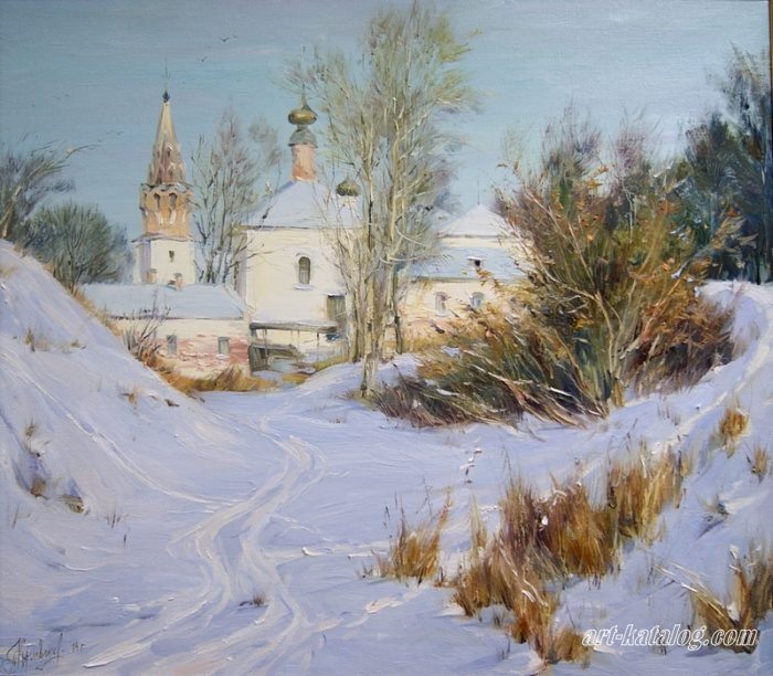 Winter day in Suzdal