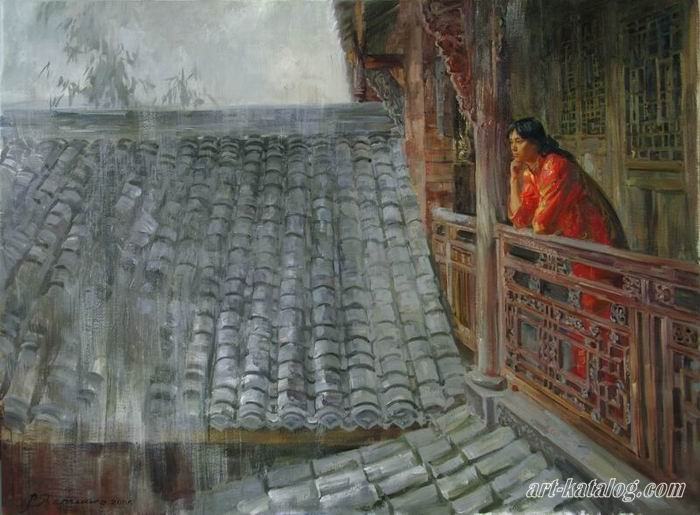 Сильный дождь в провинции Сычуань