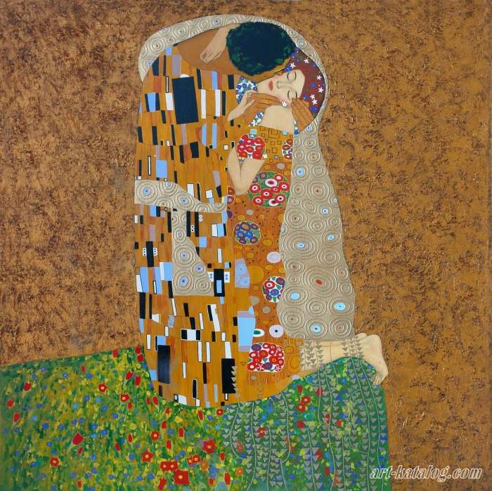 The Kiss. Gustav Klimt