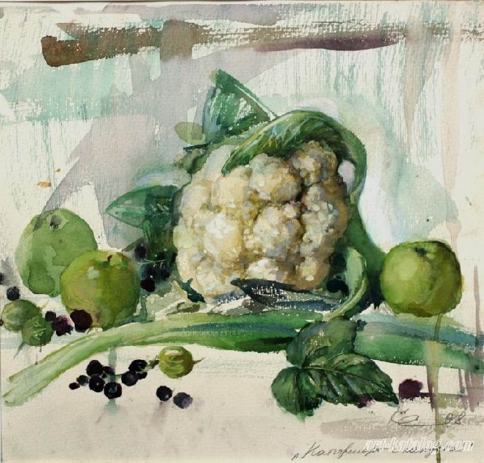 The Still life with Cabbage 