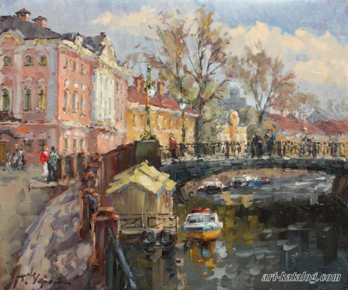 River Moika. Petersburg